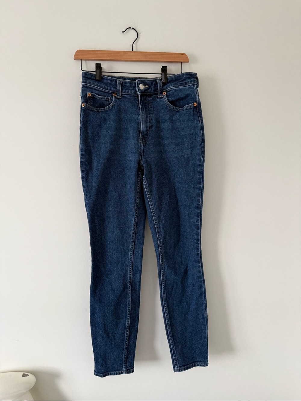 H&M | High Waist Skinny Jeans (size 6)